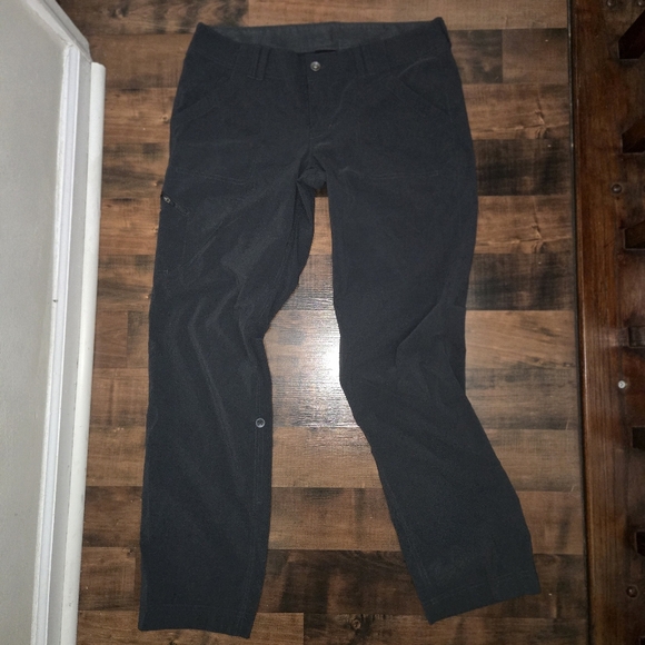 Marmot Women’s Adventure Hiking Pants Size 10 Charcoal Performance Trail - Picture 1 of 6